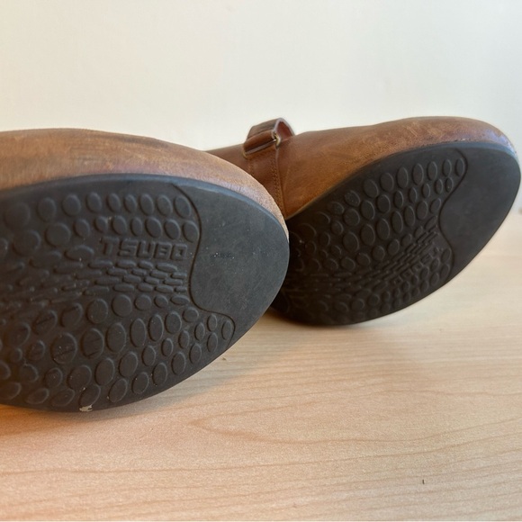 Tsubo amazing distressed leather slingback heels 7.5 very good condition - Picture 6 of 13